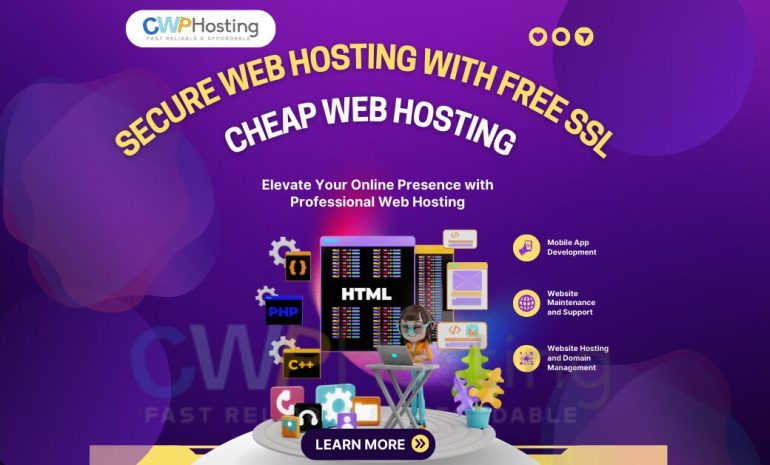 Affordable and Secure Web Hosting with Free SSL at CWP Hosting